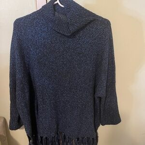 Adore Charcoal Cowl Neck Sweater